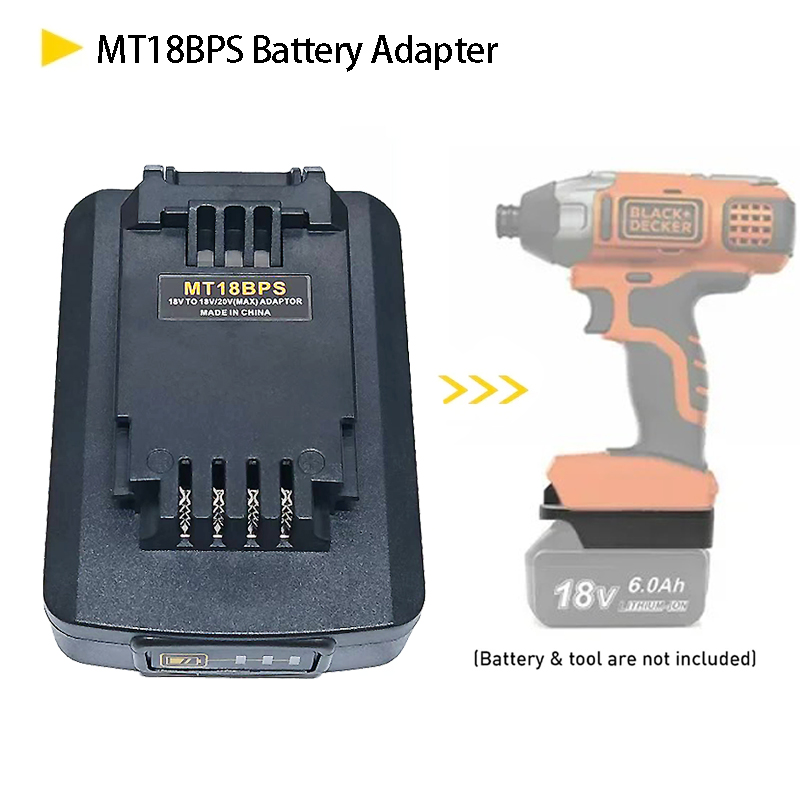 Black+Decker Tool Cordless - Per batterie Makita 18V Funziona per