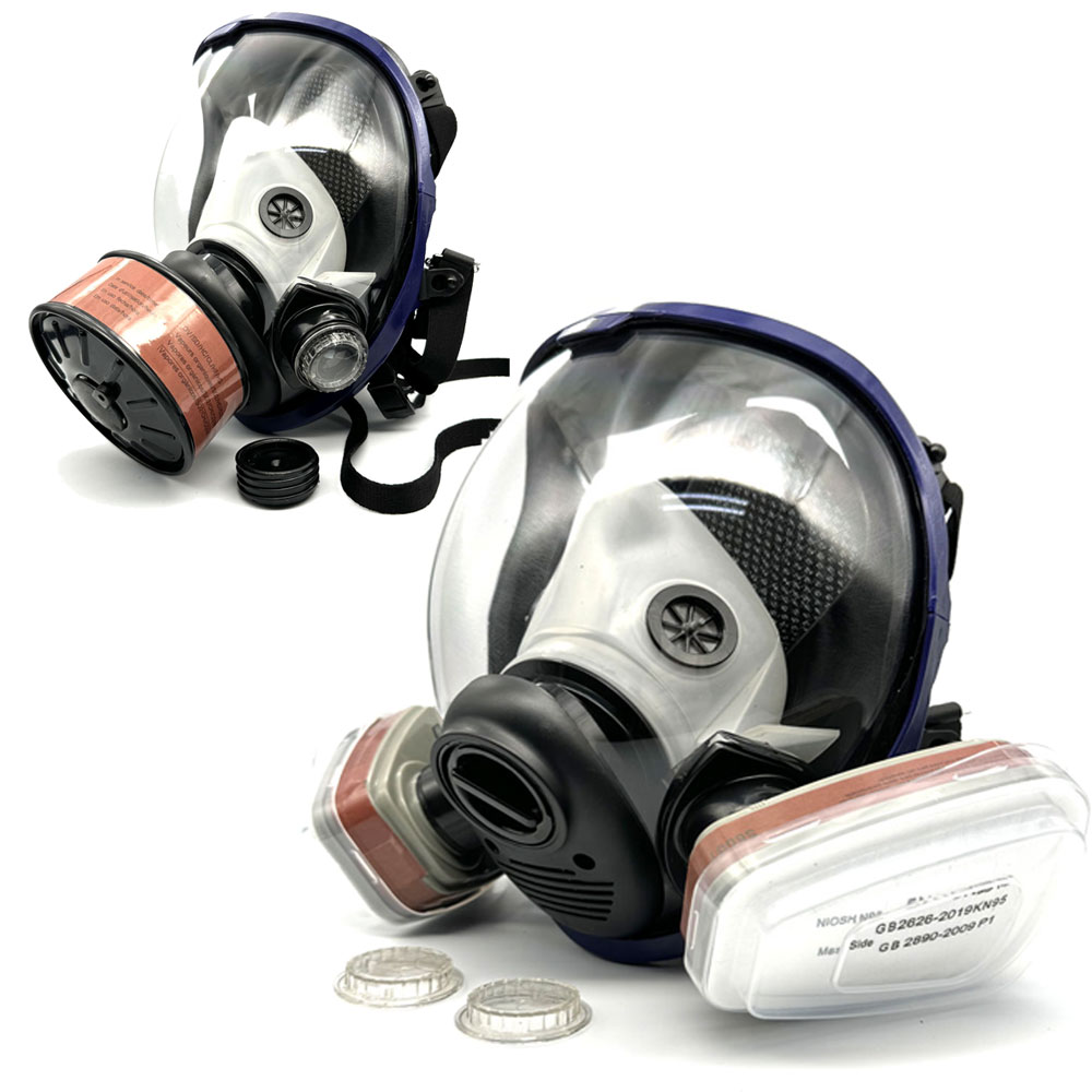 Woodworking Respirator - 27in1 Maschera antigas a pieno facciale