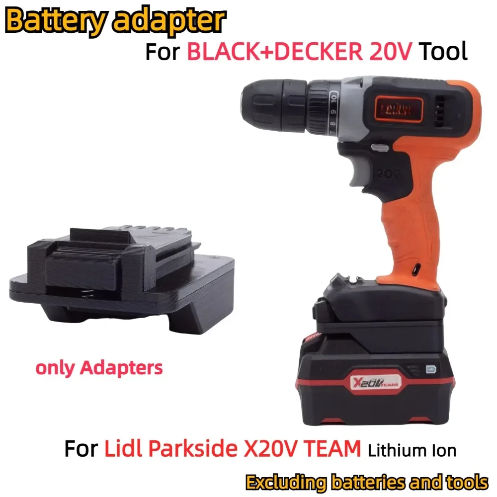 Black+Decker Tool Cordless - 1 X Adattatore/Convertitore batteria per batteria