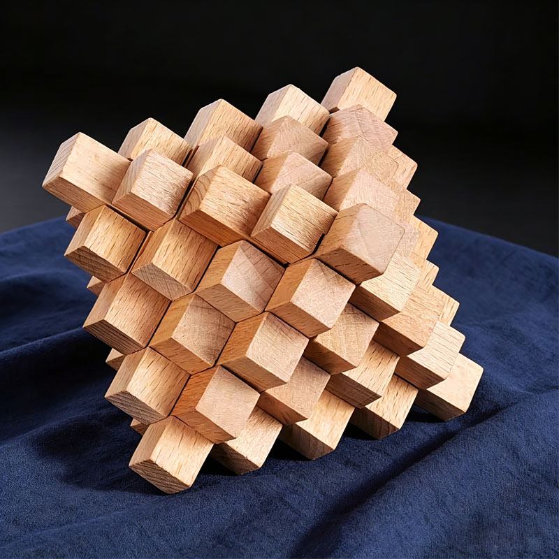 Woodworking Kids Toys - Difficili puzzle in legno a forma