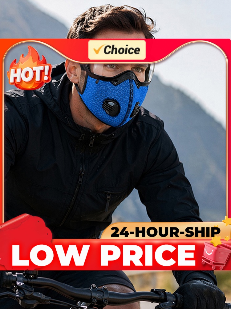 Woodworking Respirator - Maschera antipolvere con filtro a carbone