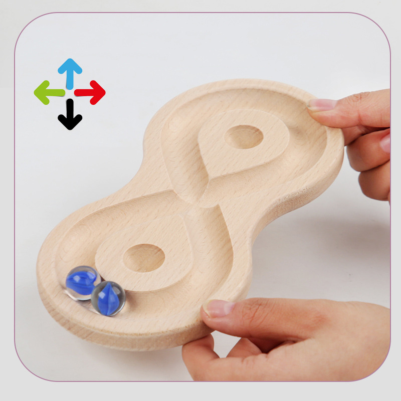Bambini Sinistra Destra Cervel - Woodworking Kids Toys recensione e prezzo