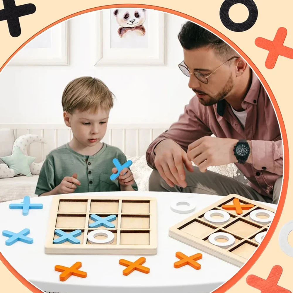 Legno XO Tic Tac Toe Gioco Min - Woodworking Kids Toys recensione e prezzo
