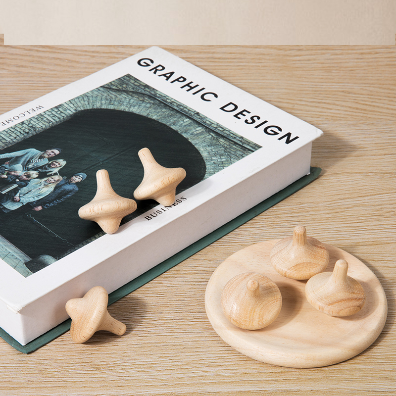 Spin Top competitivi in legno  - Woodworking Kids Toys recensione e prezzo
