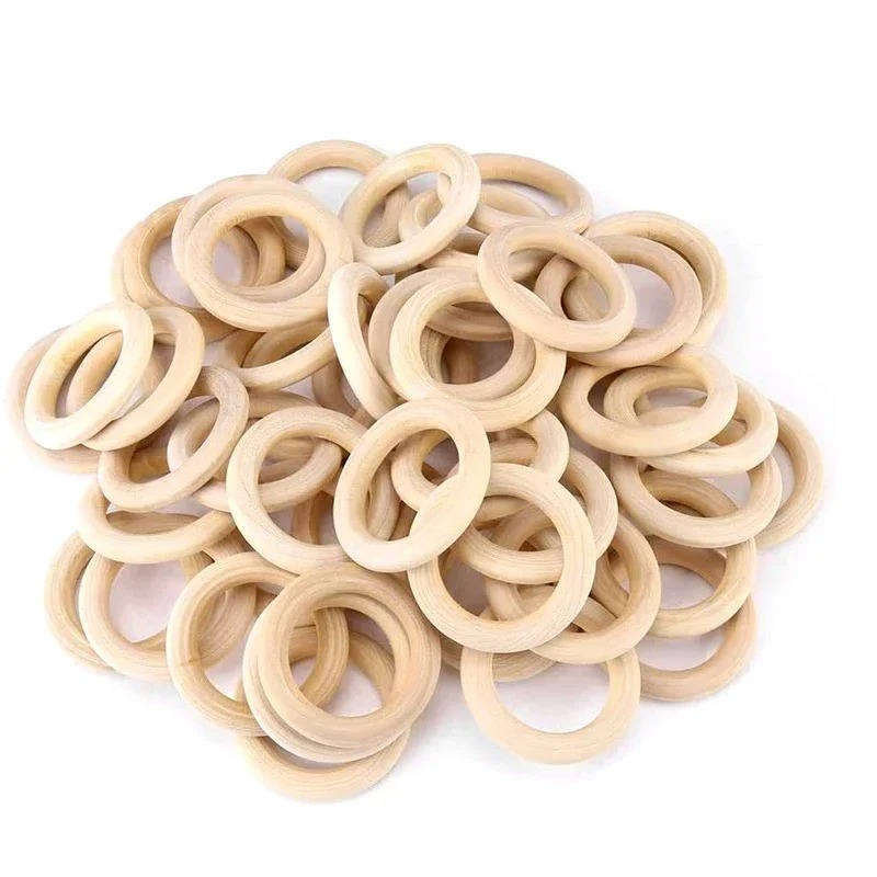 20 Pezzi Anelli in Legno Natur - Woodworking Joint Types recensione e prezzo