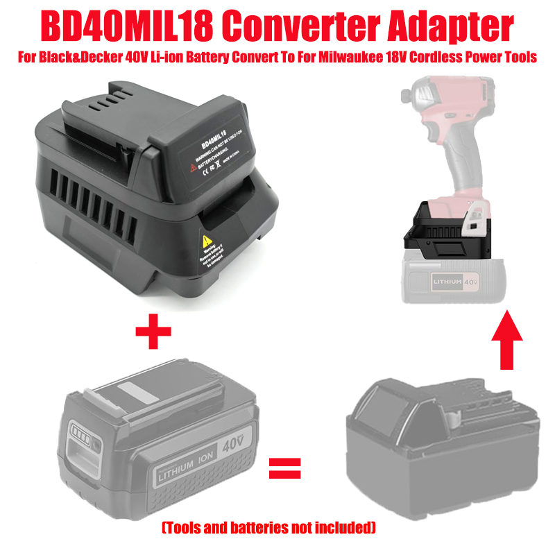 Adattatore per batterie Black& - Black+Decker Tool Cordless recensione e prezzo