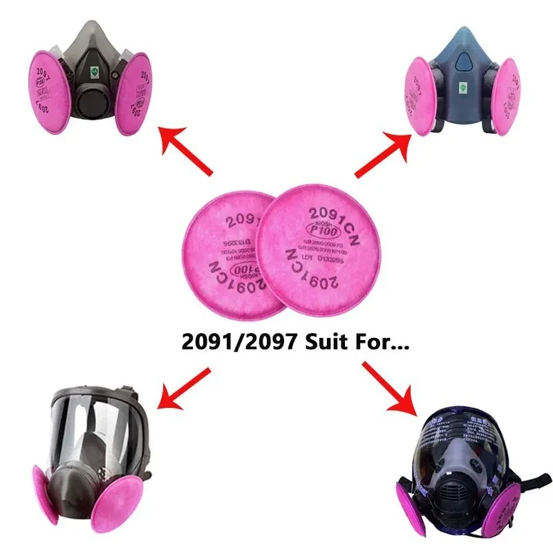 2091 2097 Filtro antiparticola - Woodworking Respirator recensione e prezzo