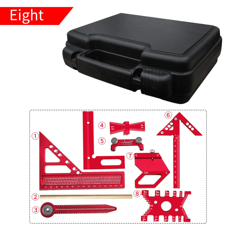 Kit quadrato in alluminio per  - Woodworking Carpenter recensione e prezzo