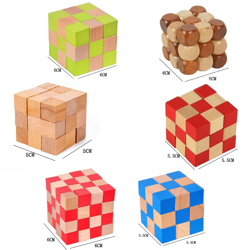 Cubo Quadrato Snake Cube in Le - Woodworking Kids Toys recensione e prezzo