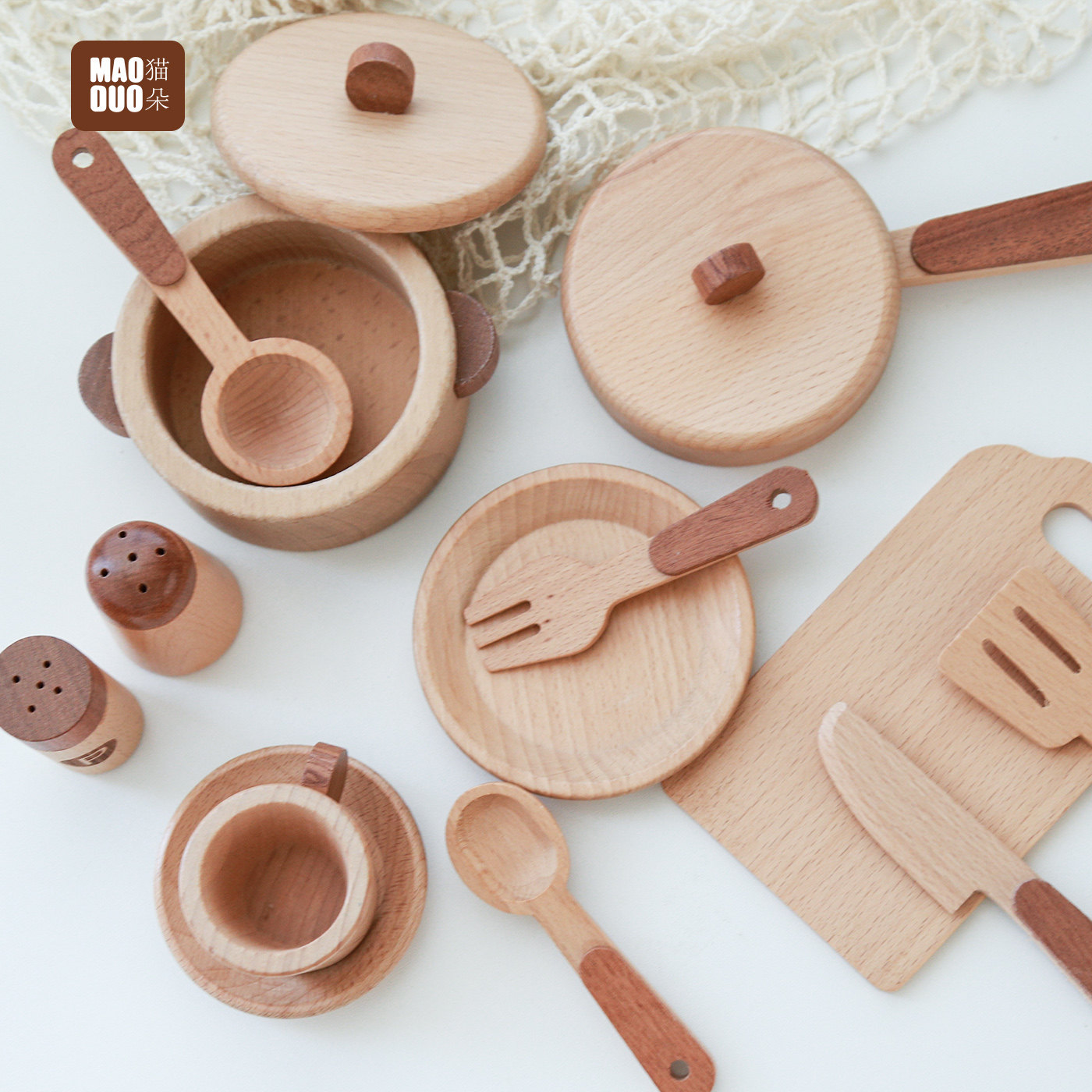 Maoduo Toys Set da Cucina in L - Woodworking Kids Toys recensione e prezzo