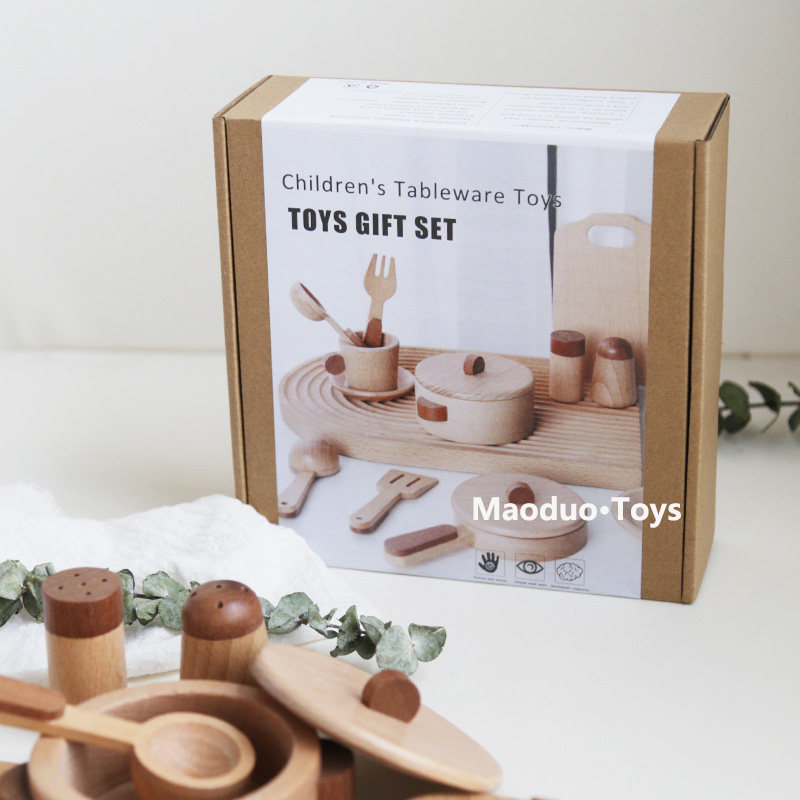 Maoduo Toys Set da Cucina in L - Woodworking Kids Toys recensione e prezzo