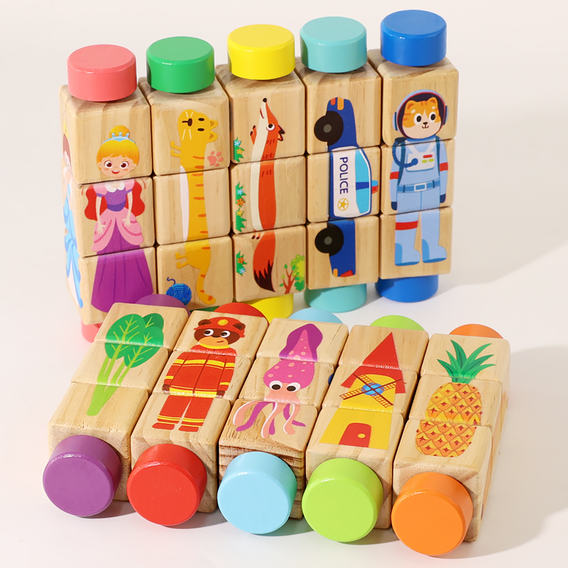 1 pz Giocattolo Puzzle Girevol - Woodworking Kids Toys recensione e prezzo