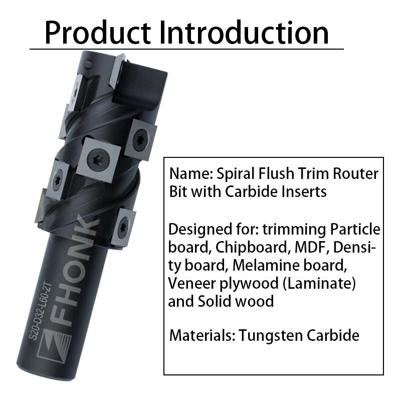 Punta del router con rivestime - Woodworking Routers recensione e prezzo