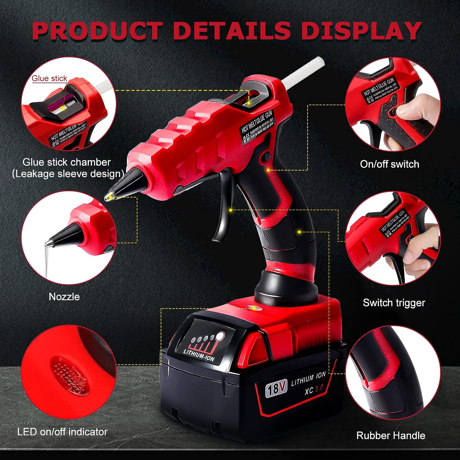 Pistola per colla a caldo senz - Black+Decker Tool Cordless recensione e prezzo