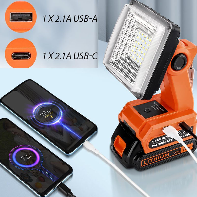 Lampada da lavoro a LED da 4 p - Black+Decker Tool Cordless recensione e prezzo