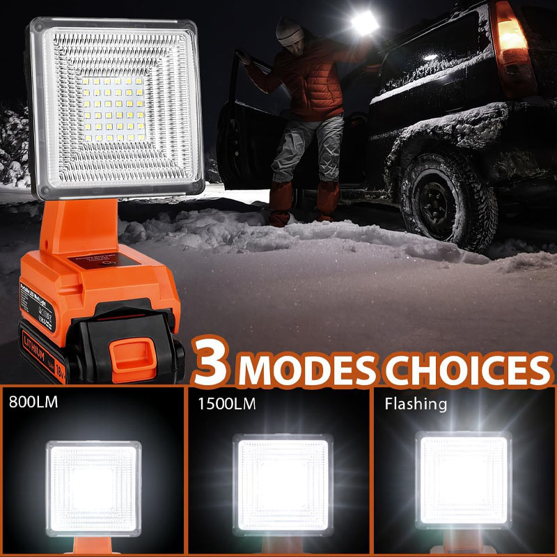 Lampada da lavoro a LED da 4 p - Black+Decker Tool Cordless recensione e prezzo
