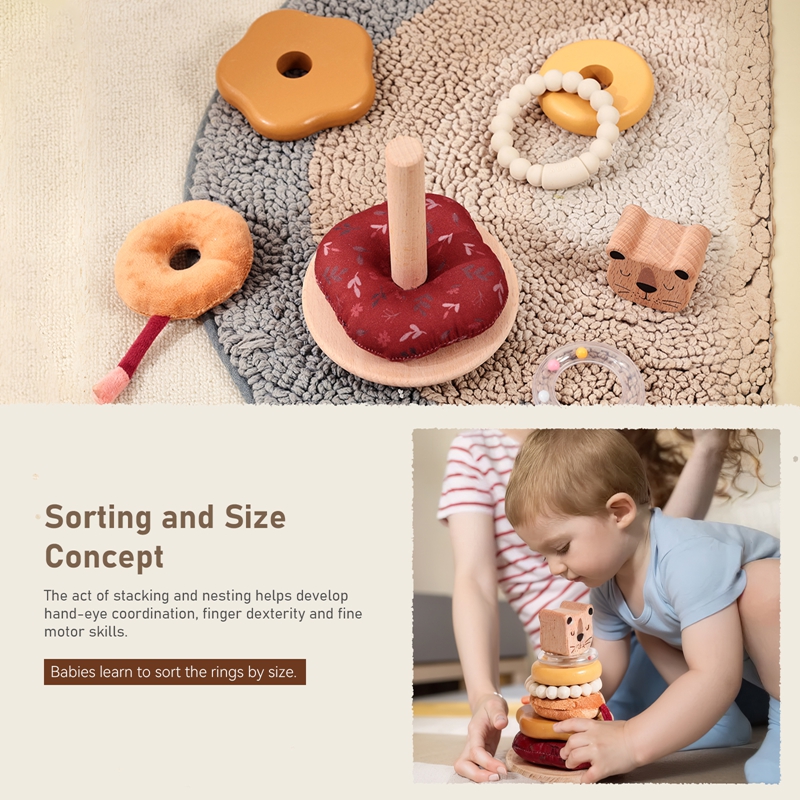 0-12 Mesi di Cotone Sonaglio G - Woodworking Kids Toys recensione e prezzo