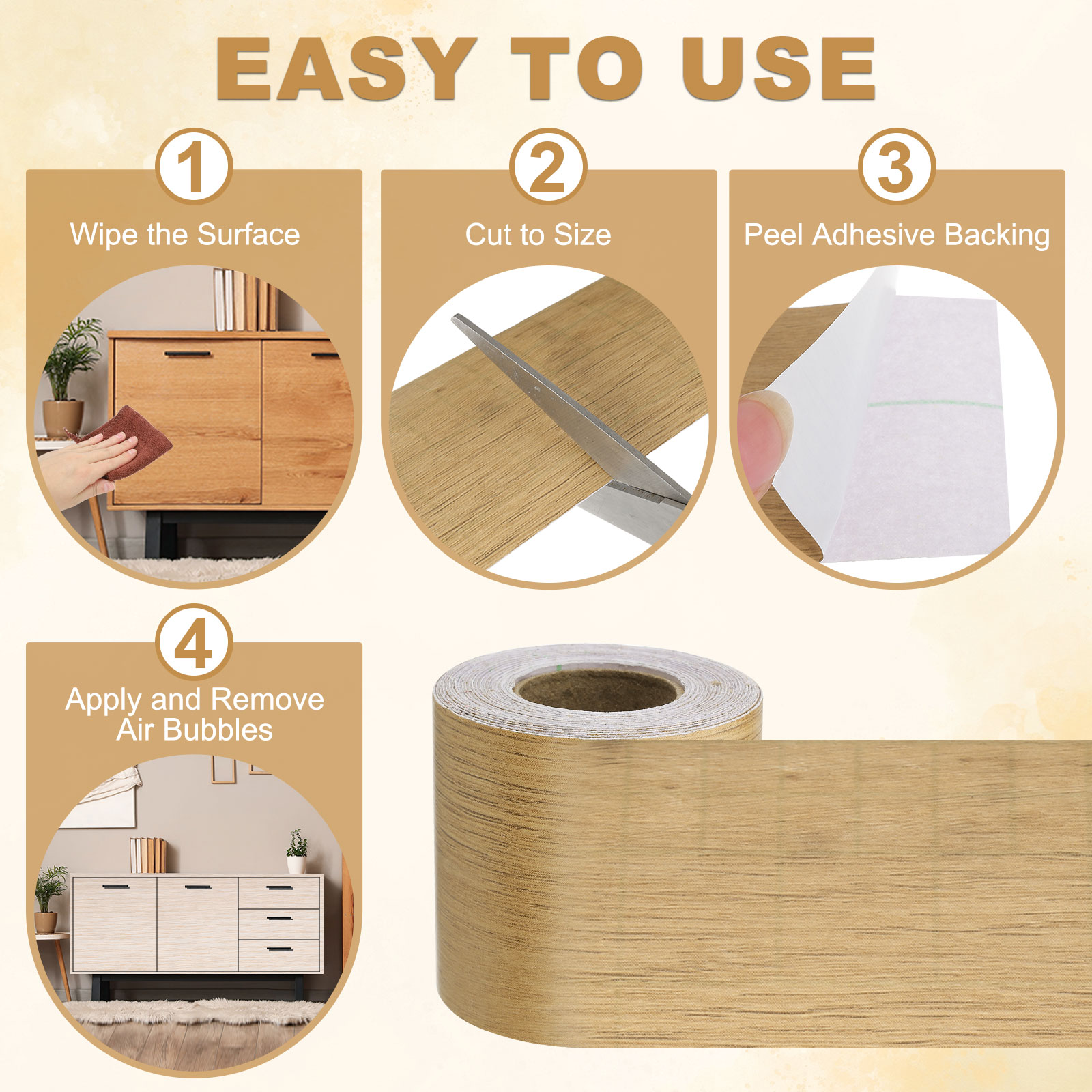 Nastro Adesivo per Riparazione - Xfasten Woodworking Tape recensione e prezzo