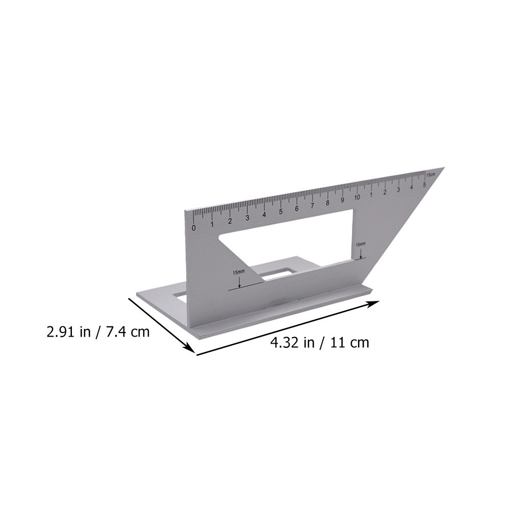 Righello angolare in lega di a - Woodworking Marking Gauge recensione e prezzo